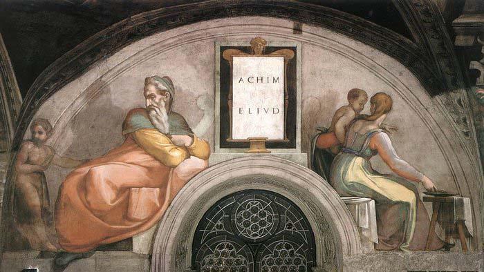 Michelangelo Buonarroti Achim  Eliud oil painting picture